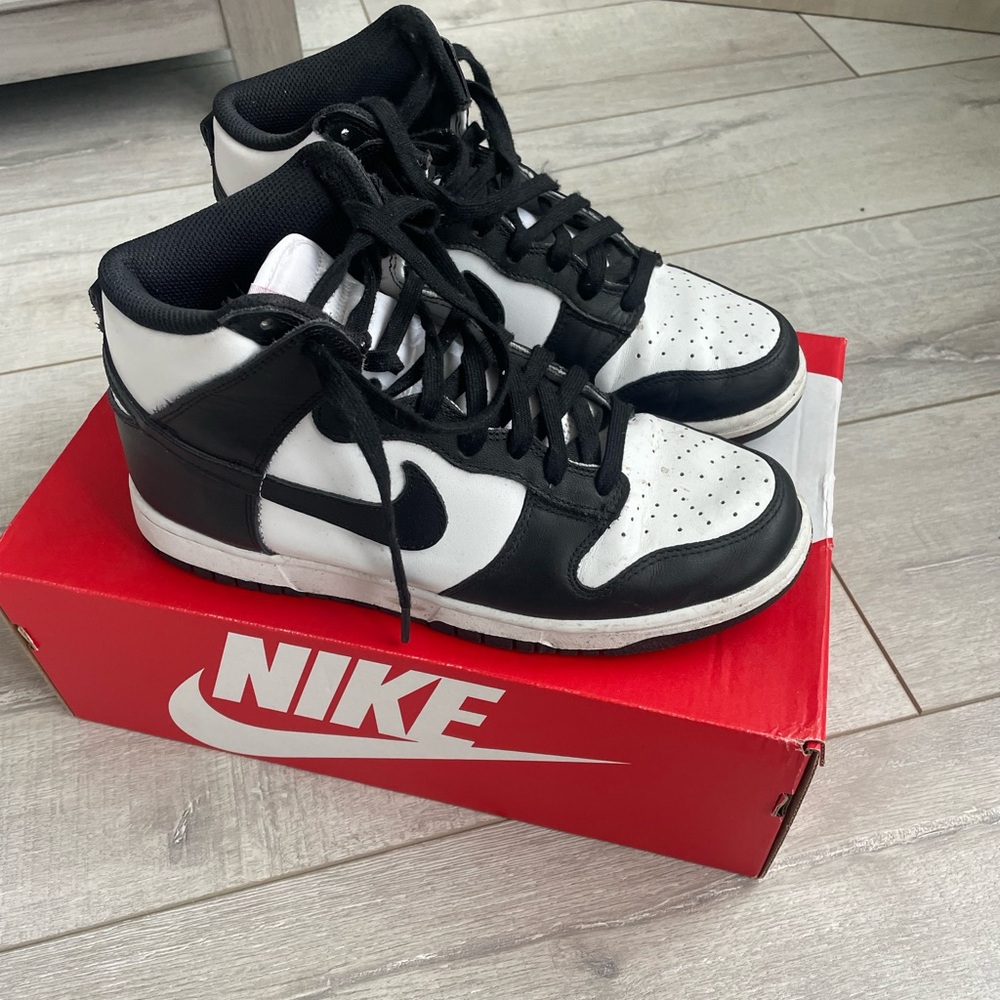 Nike Dunk High Top Sneakers with Box